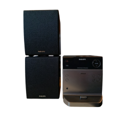 Philips - Station d'accueil iPOD-iPhone / Radio / Lecteur CD