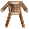 Tabouret en bois de palette